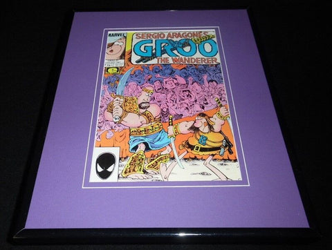 Groo the Wanderer #23 1987 Framed 11x14 ORIGINAL Comic Book Cover Marvel