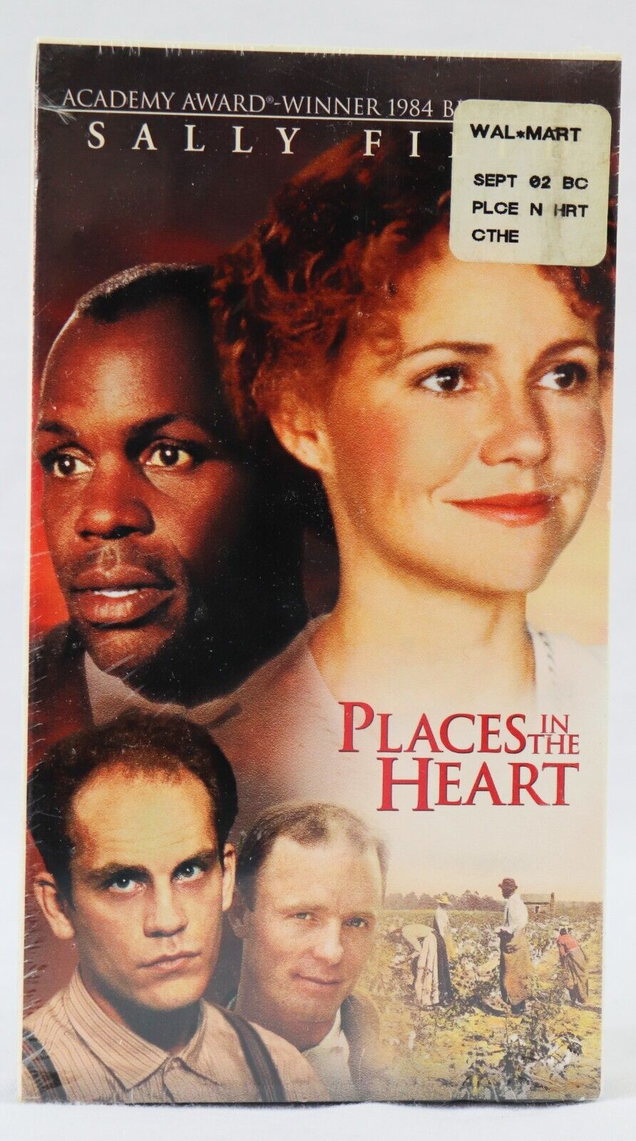 Places in the Heart VINTAGE SEALED VHS Cassette Sally Field Danny Glover