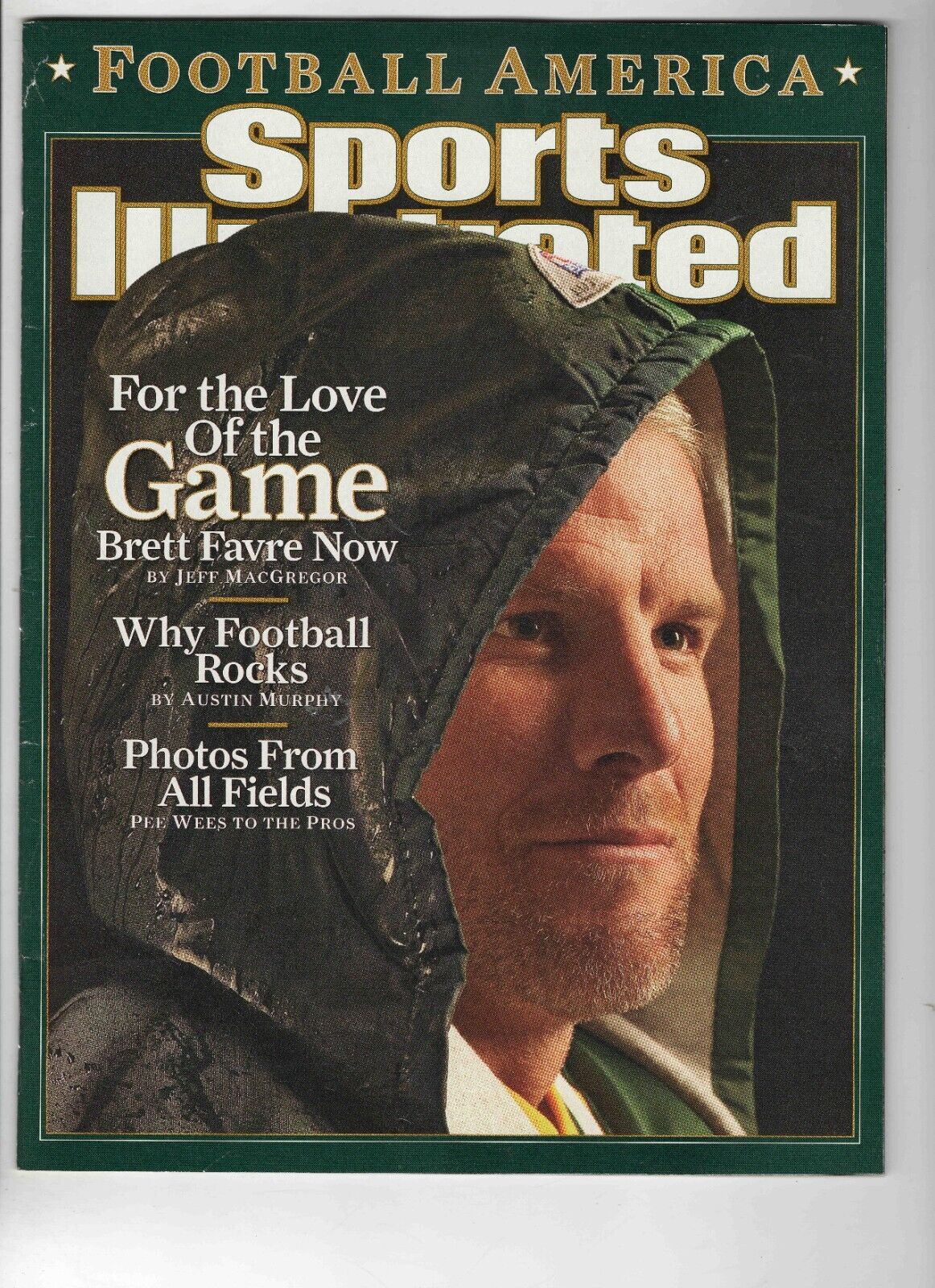 Dec 4 2008 Sports Illustrated Magazine Brett Favre Packers