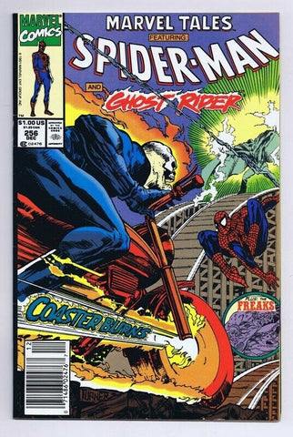 Marvel Tales #256 ORIGINAL Vintage 1992 Marvel Comics Spider-Man Ghost Rider