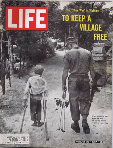 ORIGINAL Vintage Life Magazine August 25 1967 Vietnam War