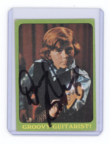 Danny Bonaduce Signed Autographed 1971 Topps Partridge Family Card #18B