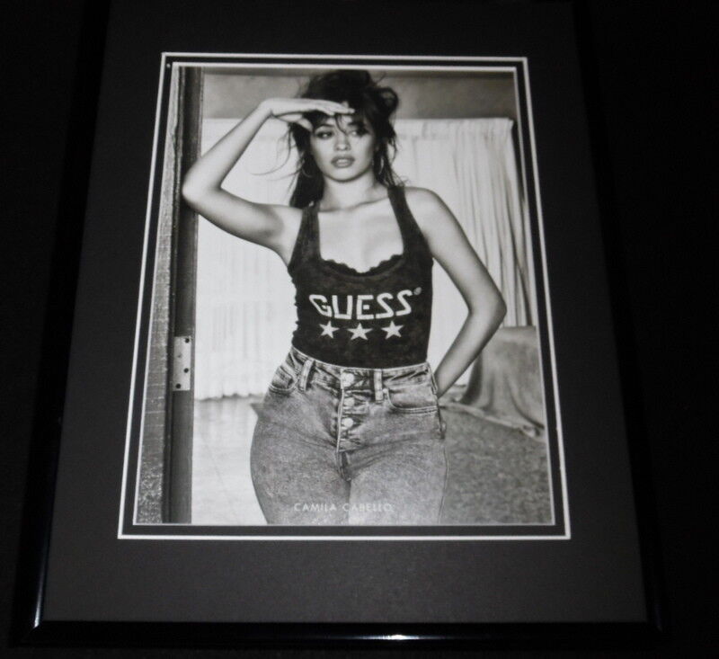 Camila Cabello 2017 Guess Framed 11x14 ORIGINAL Advertisement 