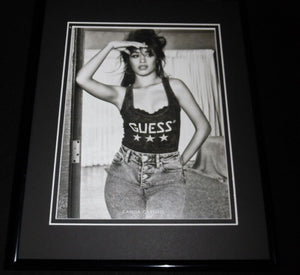 Camila Cabello 2017 Guess Framed 11x14 ORIGINAL Advertisement 