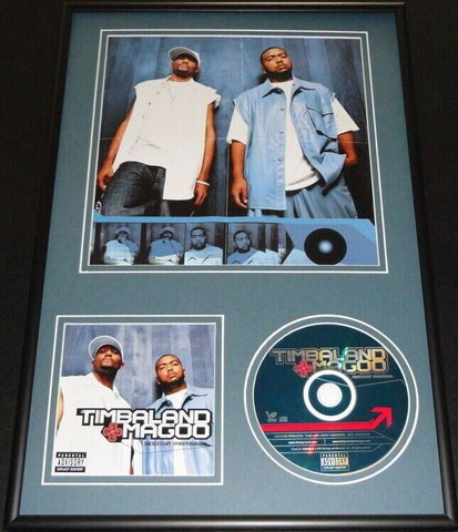 Timbaland & Magoo 2001 Indecent Proposal Framed 12x18 CD & Photo Display