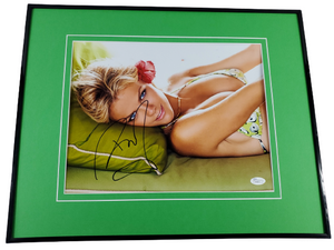 Brooklyn Decker Signed Framed 16x20 Photo Display JSA