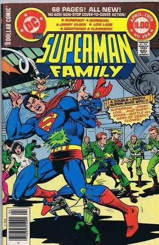 Superman Family #194 ORIGINAL Vintage 1979 DC Comics 