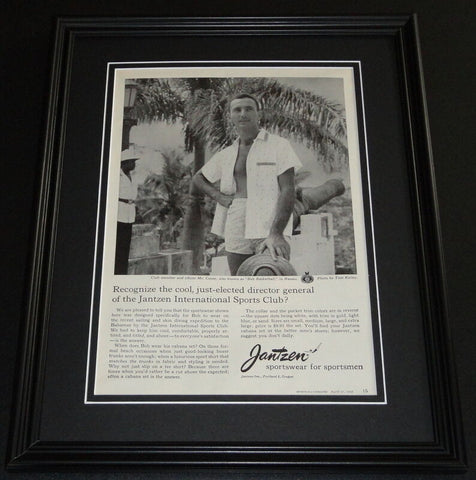 1959 Jantzen Sportswear 11x14 Framed ORIGINAL Vintage Advertisement