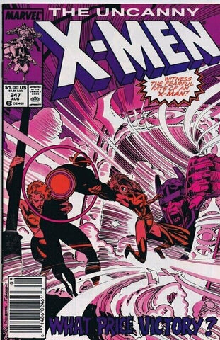 X Men #247 ORIGINAL Vintage 1989 Marvel Comics  