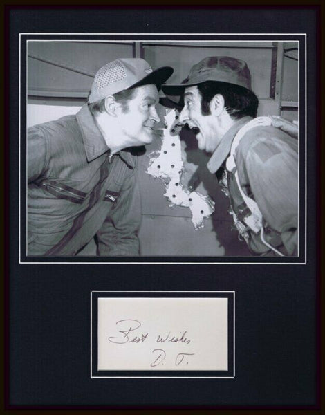 Danny Thomas Signed Framed 11x14 Photo Display w/ Bob Hope