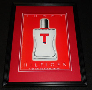 2001 Tommy Hilfiger Fragrance Framed 11x14 ORIGINAL Advertisement