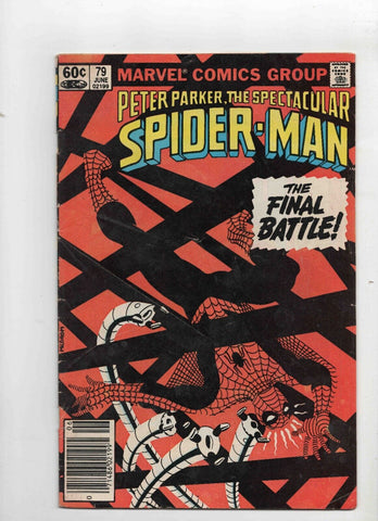 Spectacular Spider-Man #79 ORIGINAL Vintage 1983 Marvel Comics