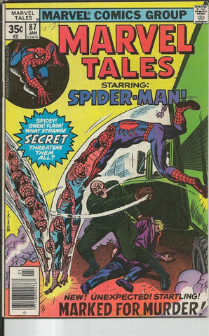 Marvel Tales #87 VINTAGE 1978 Marvel Comics Reprints Amazing Spider-Man 108