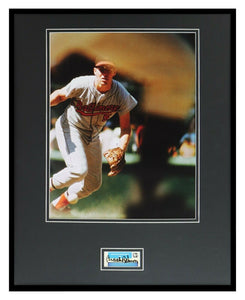 Brooks Robinson Signed Framed 16x20 Photo Display Orioles