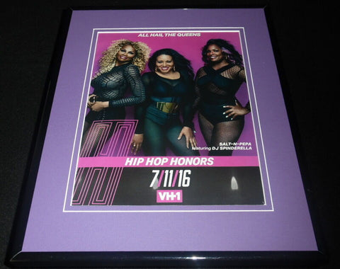 2016 Hip Hop Honors VH1 Salt N Pepa 11x14 Framed ORIGINAL Advertisement 