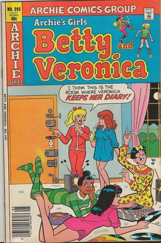 Archie's Girls Betty and Veronica #293 ORIGINAL Vintage 1980 Archie Comics GGA