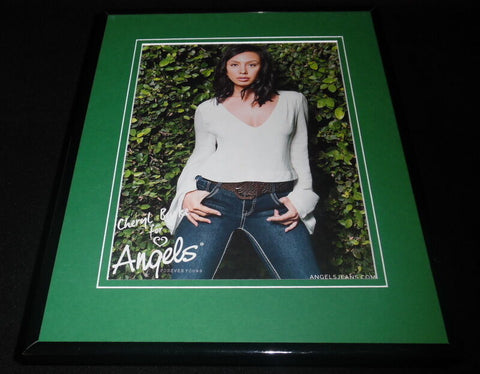 Cheryl Burke 2016 Angels Jeans Framed 11x14 ORIGINAL Advertisement DWTS