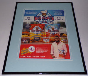 Big Papi's Kitchen 2016 11x14 Framed ORIGINAL Advertisement David Ortiz