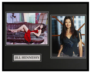 Jill Hennessy Signed Framed 16x20 Photo Set Crossing Jordan