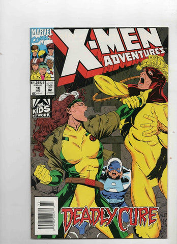 X Men Adventures #10 ORIGINAL Vintage 1993 Marvel Comics Kitty Pryde