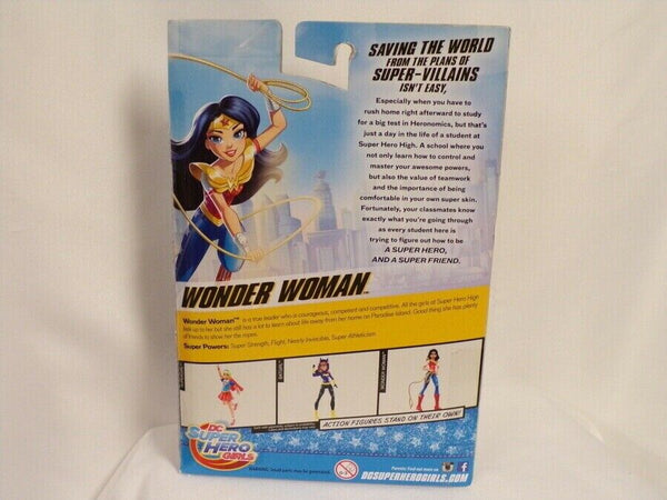 NEW SEALED 2015 DC Superhero Girls Wonder Woman Action Figure w/ Lasso