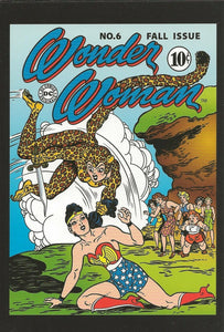 Wonder Woman #6 (1943) 4x5" Cover Postcard 2010 DC Comics Cheetah