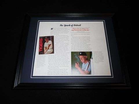 Sparky Anderson Detroit Tigers Framed 11x14 Photo Display 