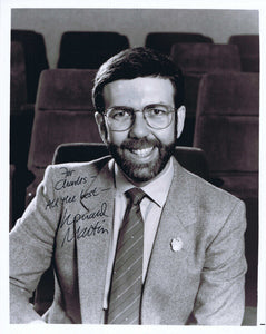 Leonard Maltin Signed Vintage 8x10 Photo Film Critic