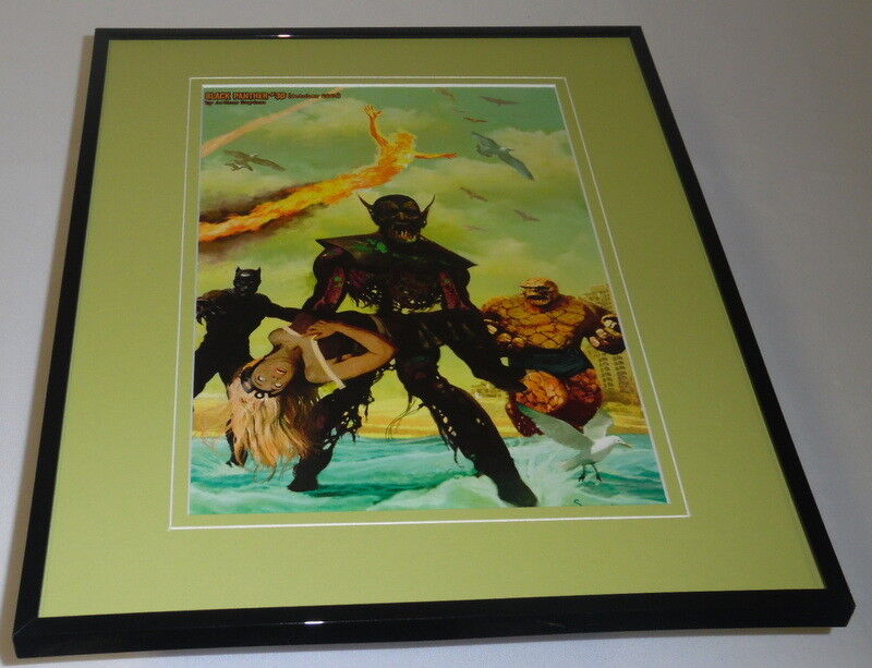 Black Panther #30 Marvel Zombies Framed 11x14 Poster Display