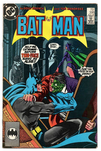 Batman #398 VINTAGE 1986 DC Comics Catwoman Two Face