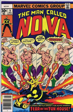 Nova #9 ORIGINAL Vintage 1977 Marvel Comics Megaman