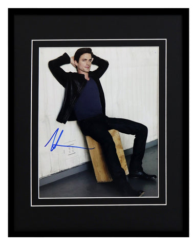 Matt Bomer Signed Framed 11x14 Photo Display AW White Collar Magic Mike