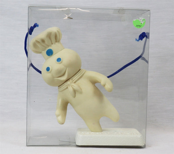 VINTAGE 1971 Pillsbury Poppin Fresh Doughboy 7" Plastic Doll Figure