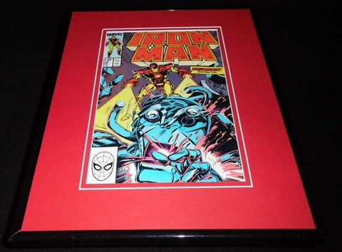 Iron Man #245 1989 Framed 11x14 ORIGINAL Vintage Comic Book Cover Dreadnaught