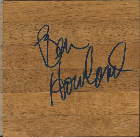 Ben Howland Signed 6x6 Floorboard UCLA Pitt