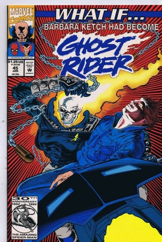 What If #45 ORIGINAL Vintage 1993 Marvel Comics Ghost Rider