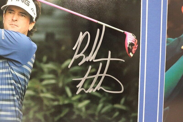 Bubba Watson Signed Framed 16x20 Photo Display Masters Augusta 2012