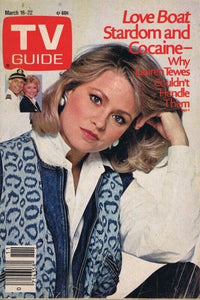 ORIGINAL Vintage Mar 16 1985 TV Guide No Label Lauren Tewes Love Boat 