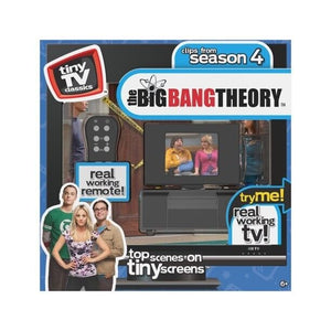 NEW SEALED 2022 Tiny TV Classics Big Bang Theory Season 4 Working Tiny TV