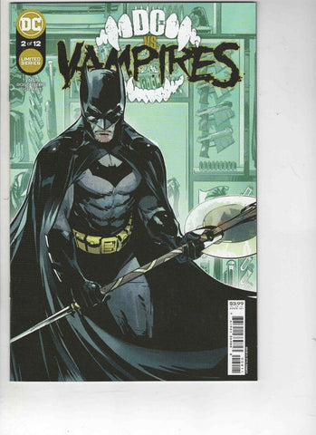 DC vs. Vampires #2 2022 DC Comics Batman