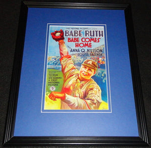 Babe Ruth Babe Comes Home Framed 11x14 Poster Display Official Repro 