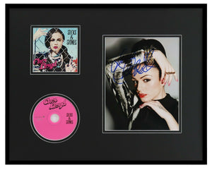 Cher Lloyd Signed Framed 16x20 Sticks & Stones CD & Photo Display