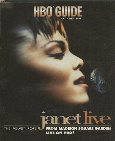 ORIGINAL Vintage Oct 1998 HBO Guide Magazine LA Confidential J Jackson Live