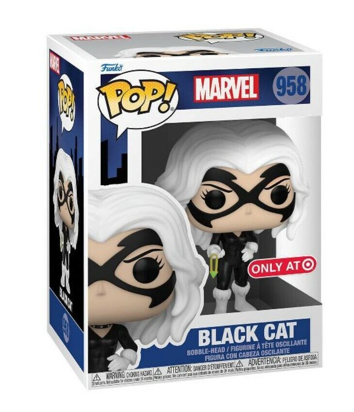 NEW SEALED 2021 Funko Pop Figure Spider-Man Black Cat Target Exclusive