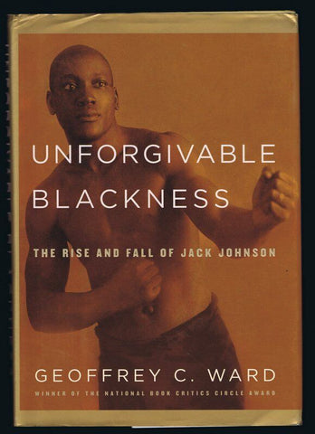 ORIGINAL Vintage 2004 Unforgivable Blackness Jack Johnson 1st Ed Hardcover Book 