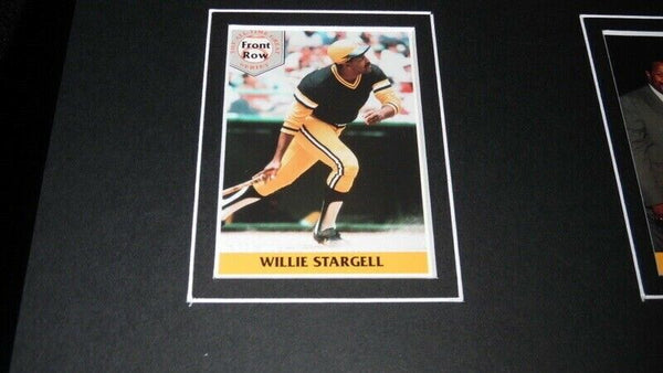 Willie Stargell Framed 16x20 Photo & Card Set Display Pittsburgh Pirates