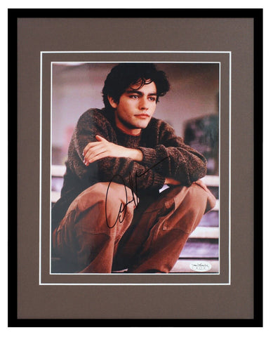 Adrian Grenier Signed Framed 11x14 Photo Display JSA Entourage