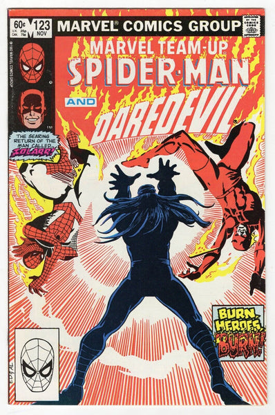 Marvel Team Up #123 VINTAGE 1982 Spider-Man Daredevil