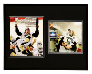 Sidney Crosby Penguins Stanley Cup Celebration Framed 16x20 Photo Display