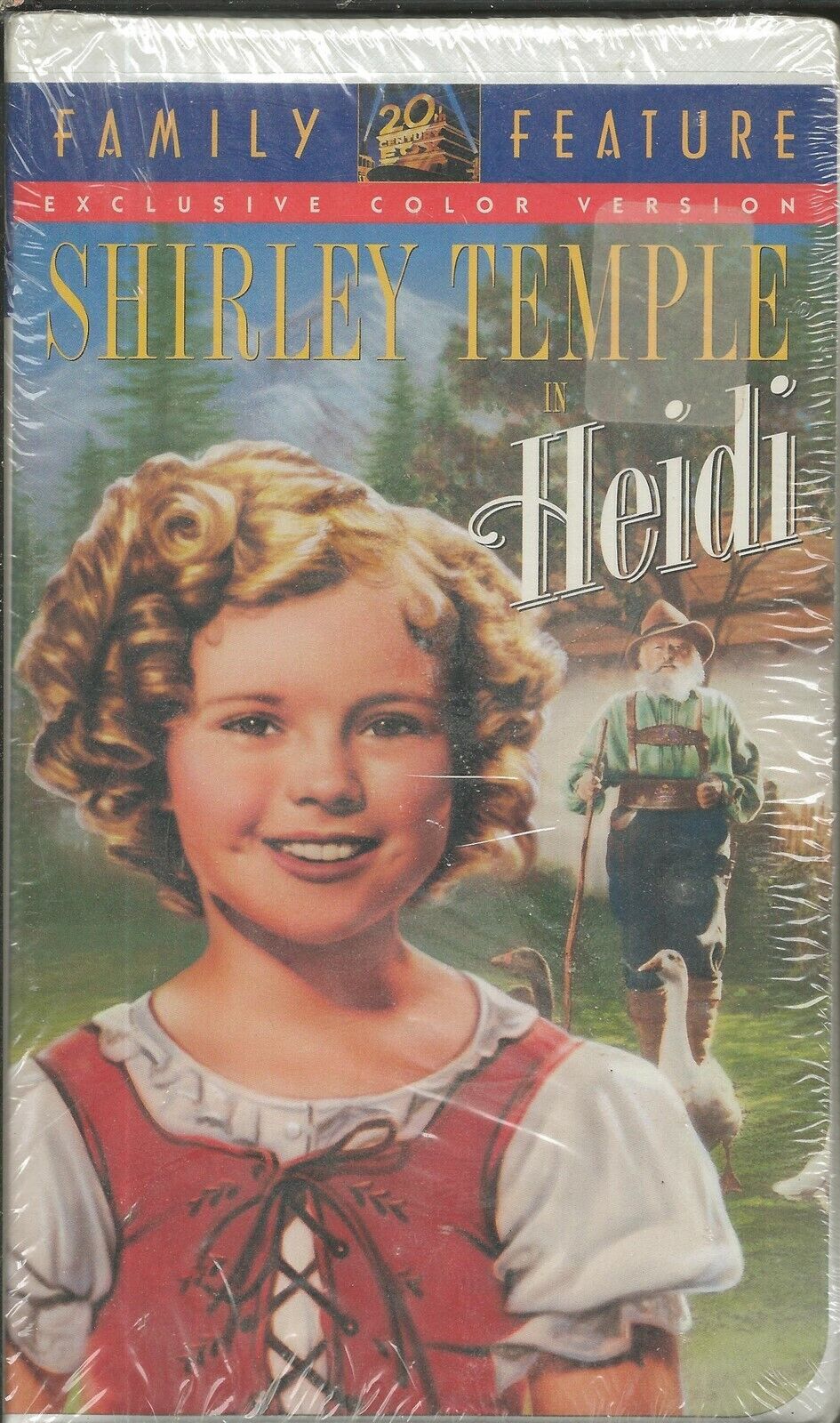 Shirley Temple HEIDI VINTAGE VHS Cassette 